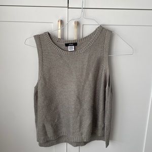 Knit tank top